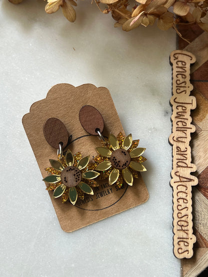 Layered Sunflowers