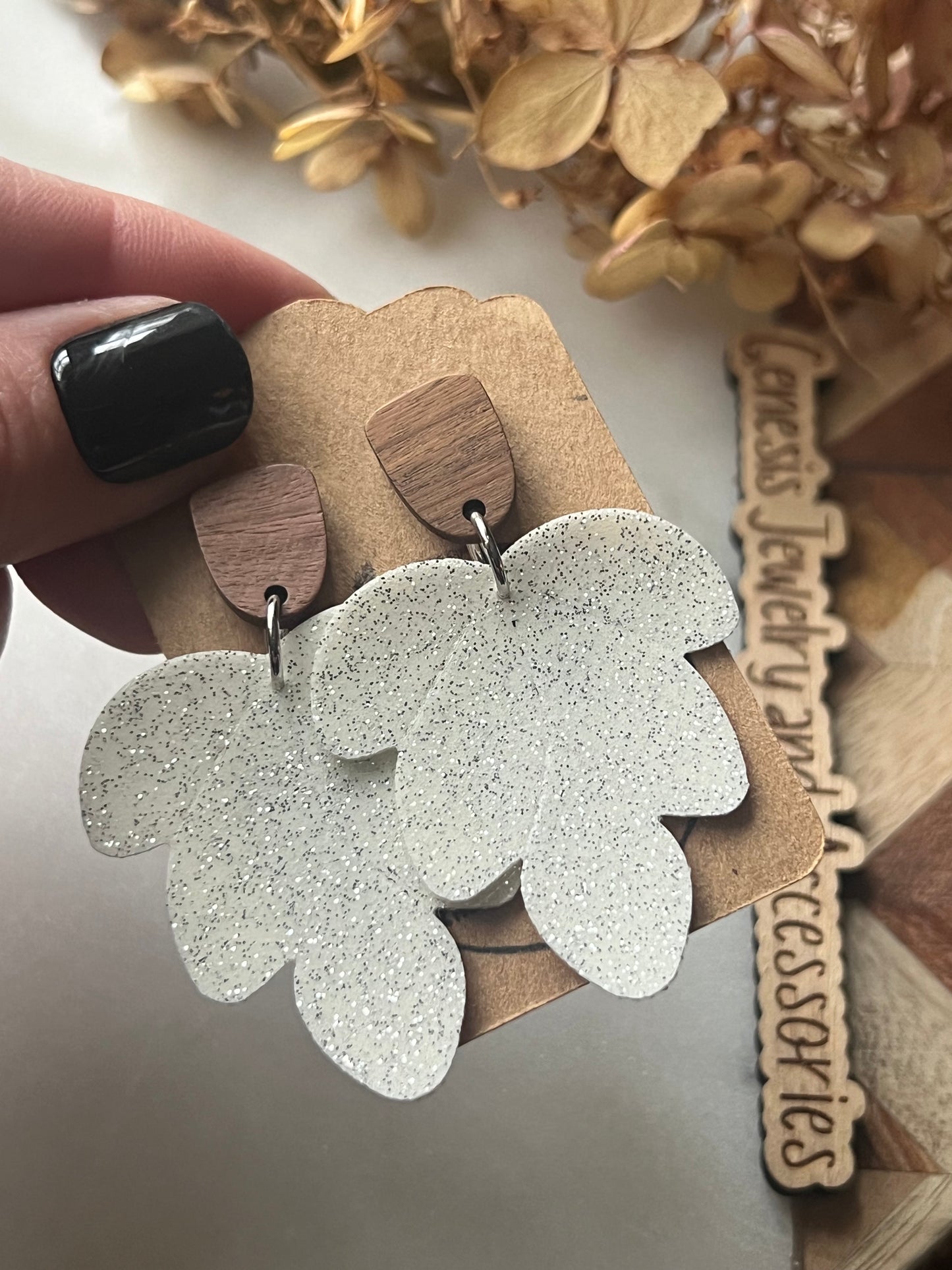 Embossed Leaf - Faux Leather