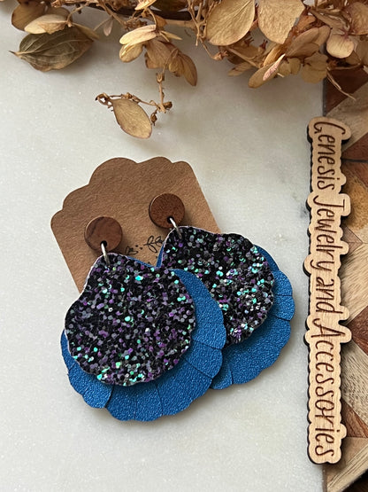 Scallop Shell - Faux Leather