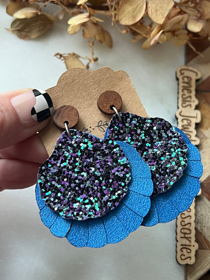 Scallop Shell - Faux Leather