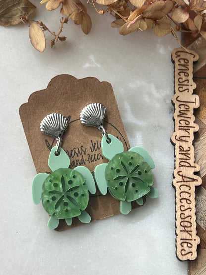 Sand Dollar Sea Turtles