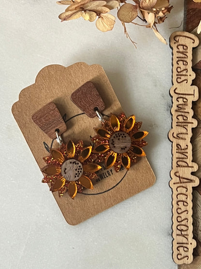 Layered Sunflowers