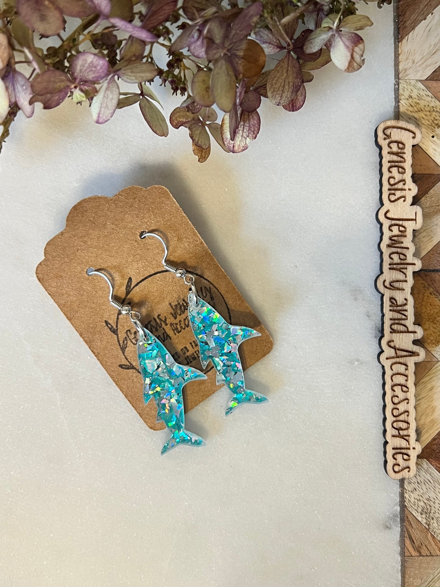 Acrylic Sea Life Earrings