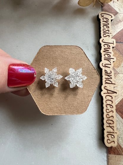 Christmas Acrylic Studs