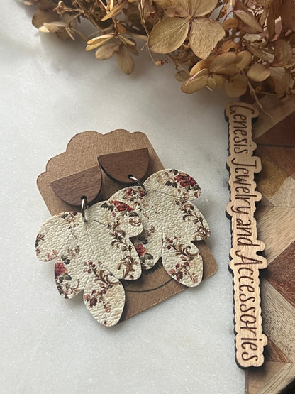Embossed Leaf - Faux Leather