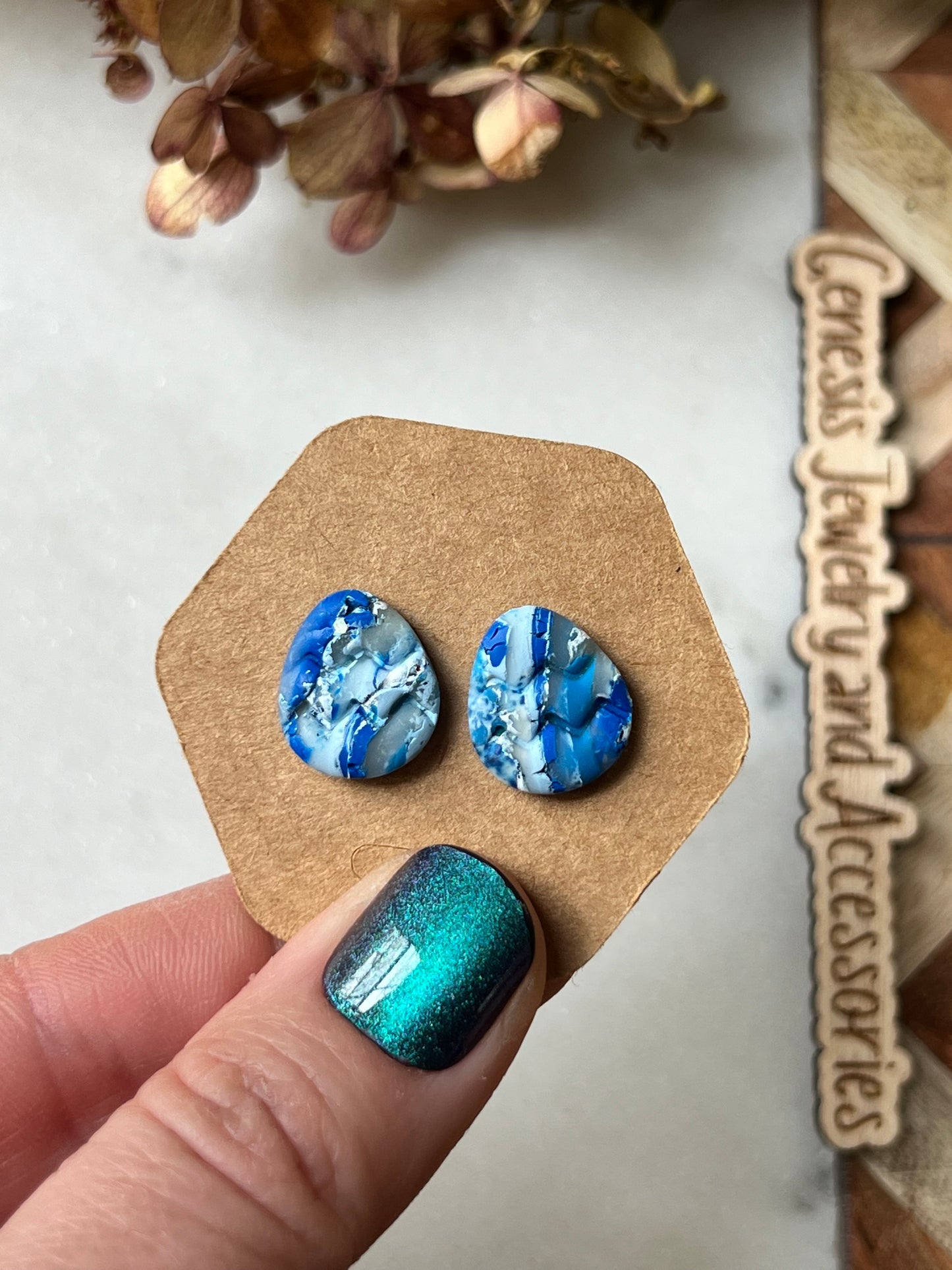 Clay Egg Studs