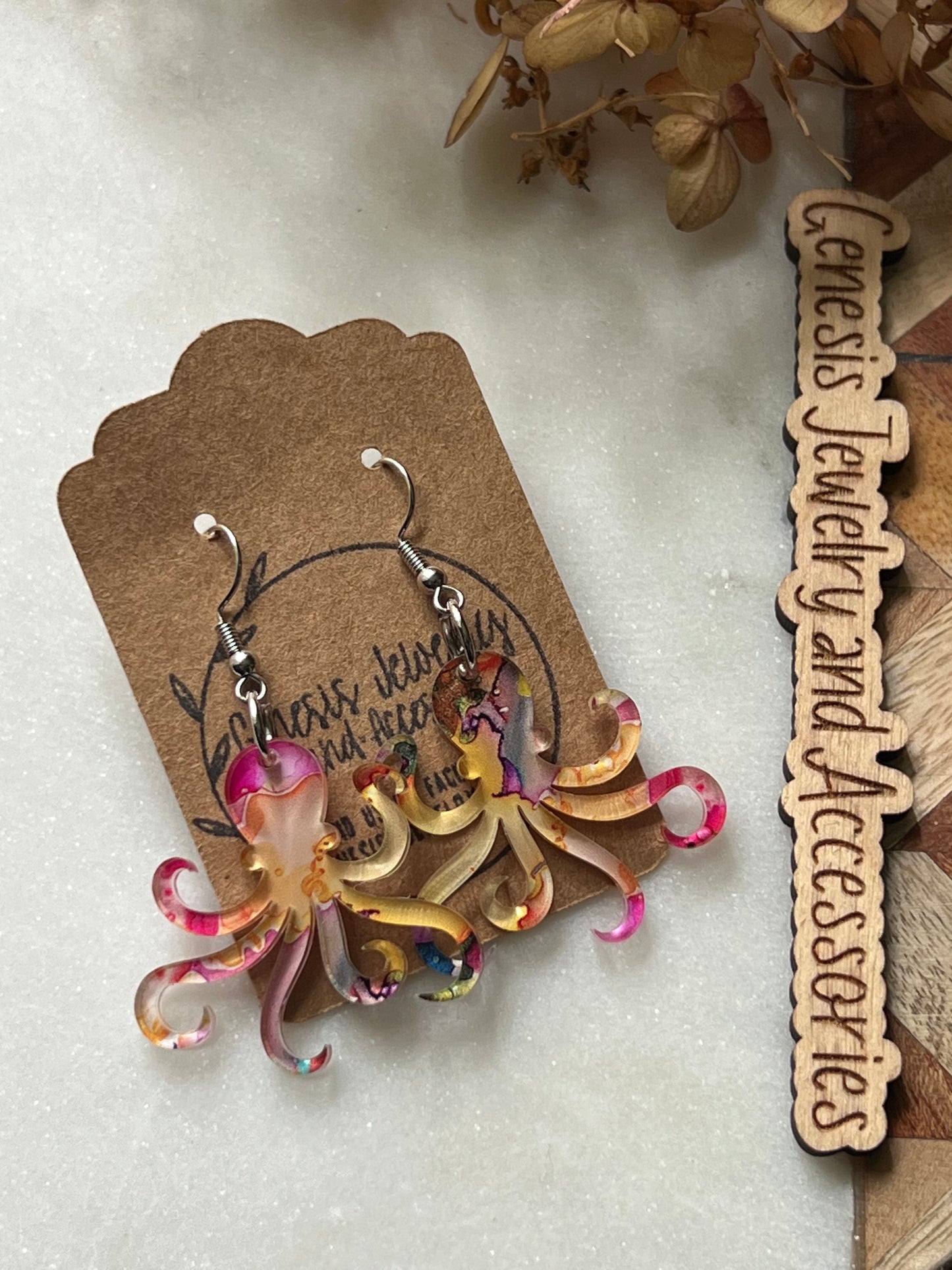Inked Octopus