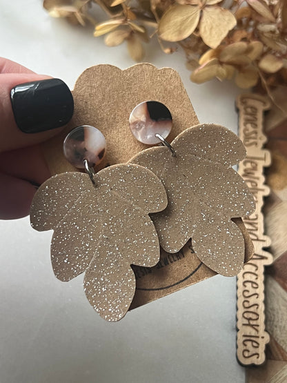Embossed Leaf - Faux Leather