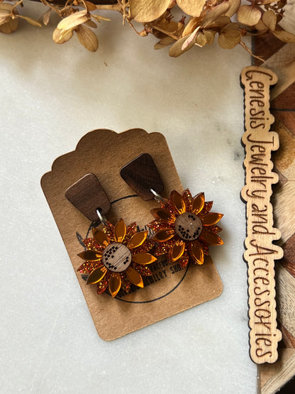 Layered Sunflowers