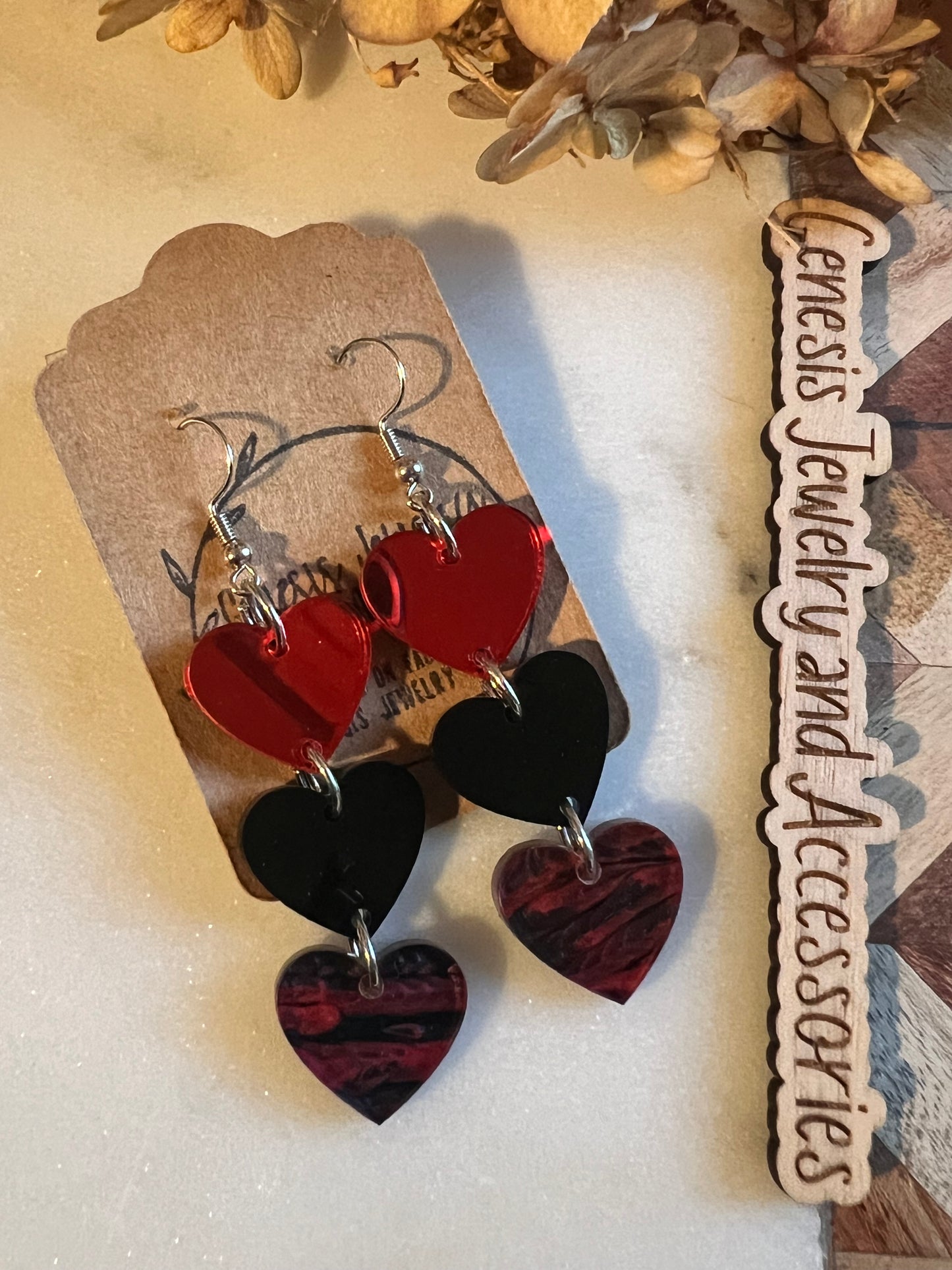Three Layered Hearts