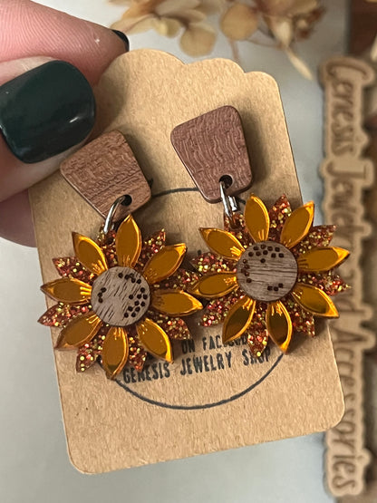 Layered Sunflowers