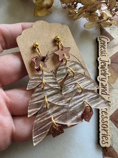 Christmas Trees - Stud Back Dangles