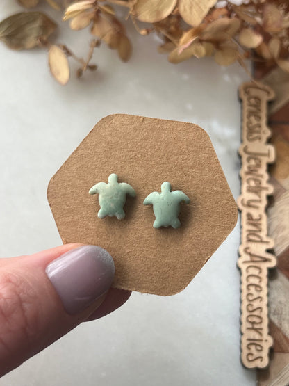 Sea Turtles - Clay Studs