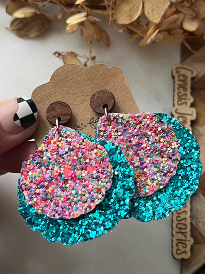 Scallop Shell - Faux Leather