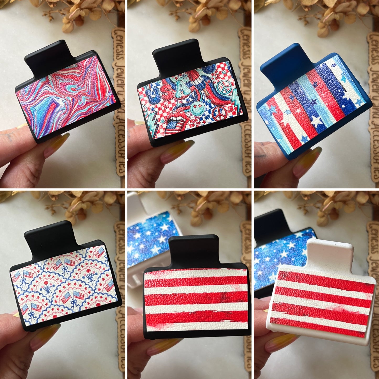 2” Claws - Patriotic