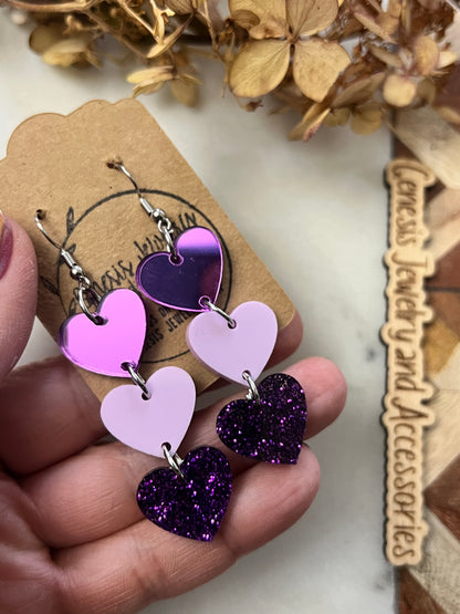 Three Layered Hearts