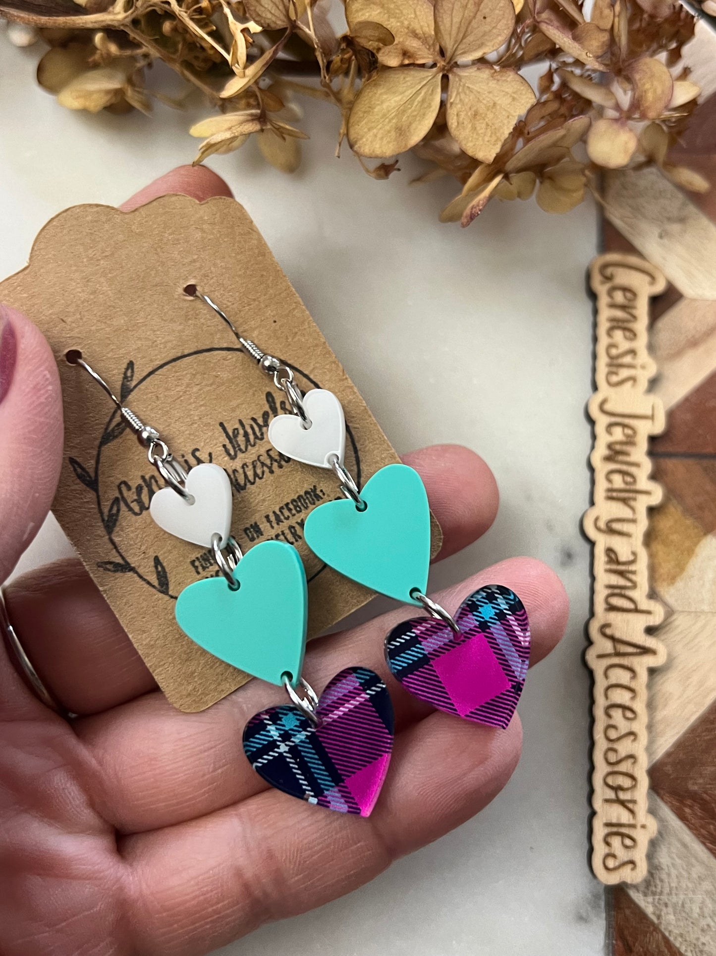 Three Layered Hearts