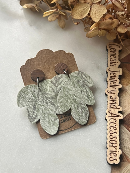 Embossed Leaf - Faux Leather