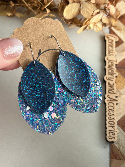 Fringed Leaf - Silver Hook