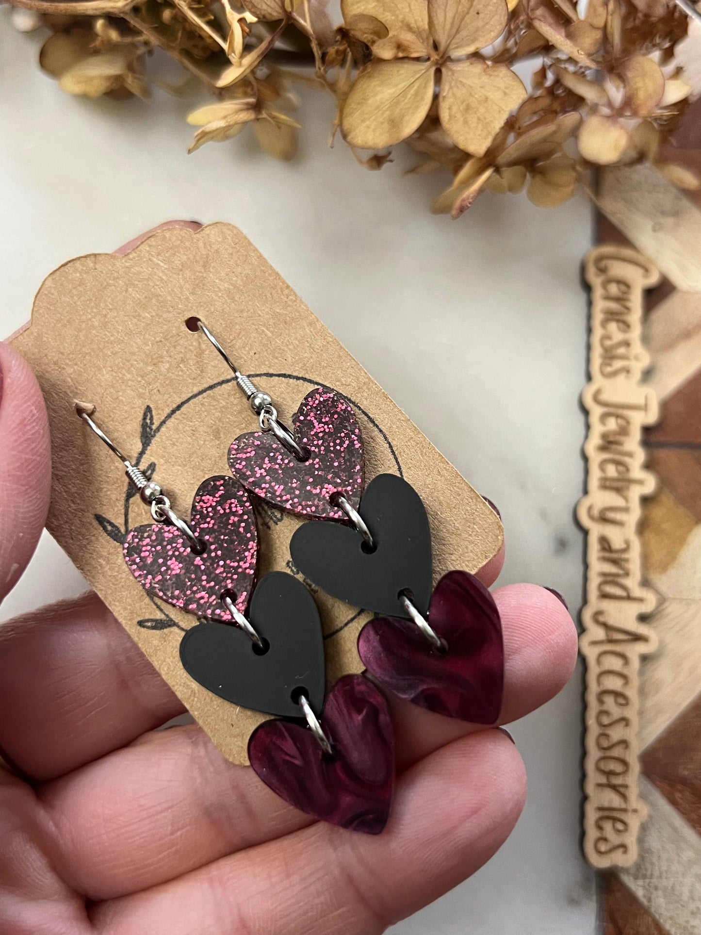 Three Layered Hearts