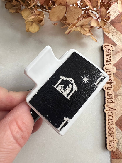 2" Claw Clips - Christmas