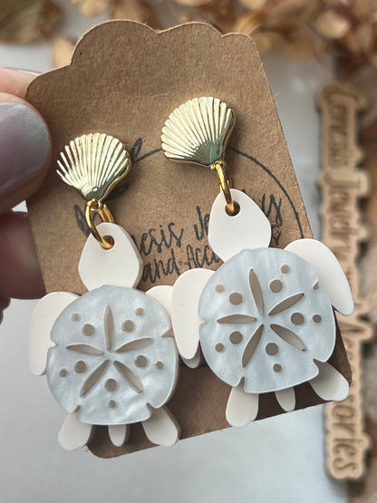 Sand Dollar Sea Turtles