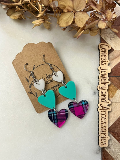 Three Layered Hearts