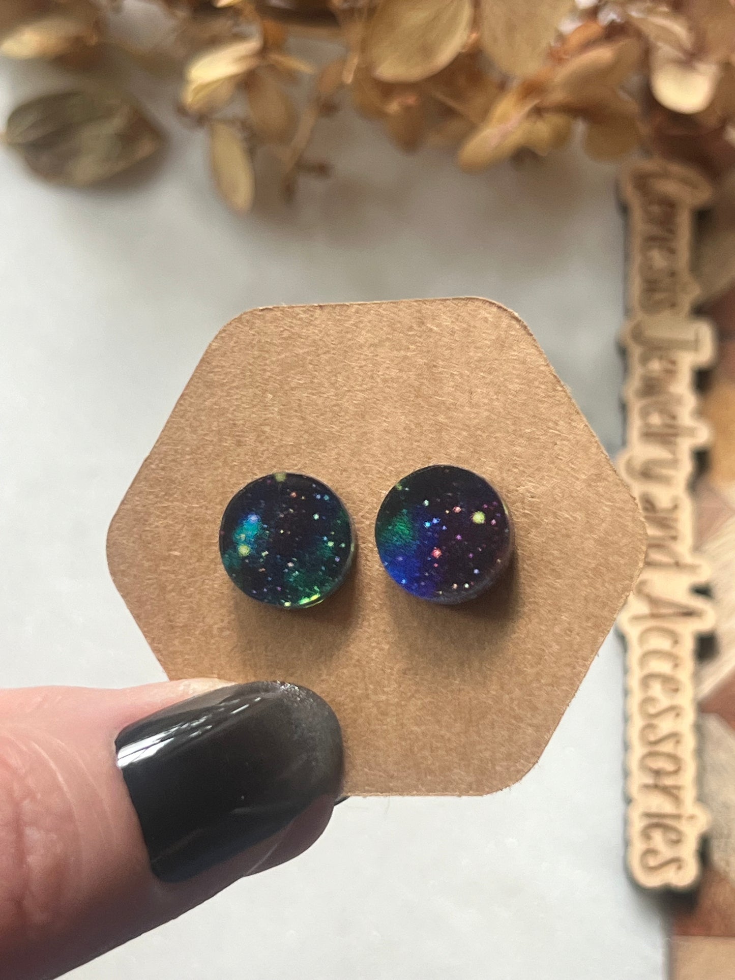 Round Acrylic Studs