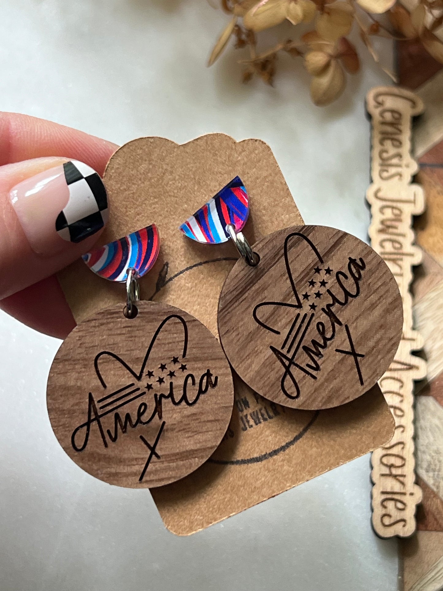 Wooden Patriotic