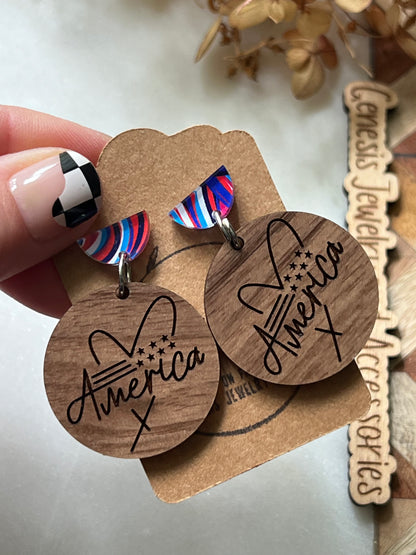 Wooden Patriotic